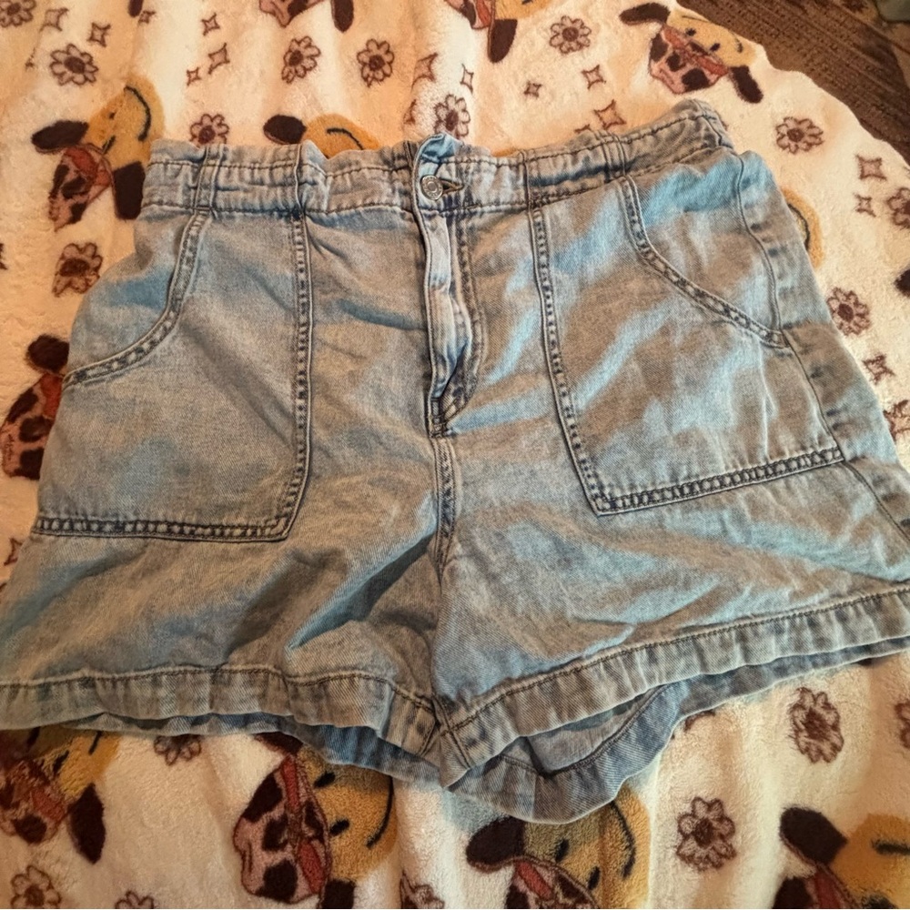Banana Republic Blue Jean Shorts Light Wash Denim